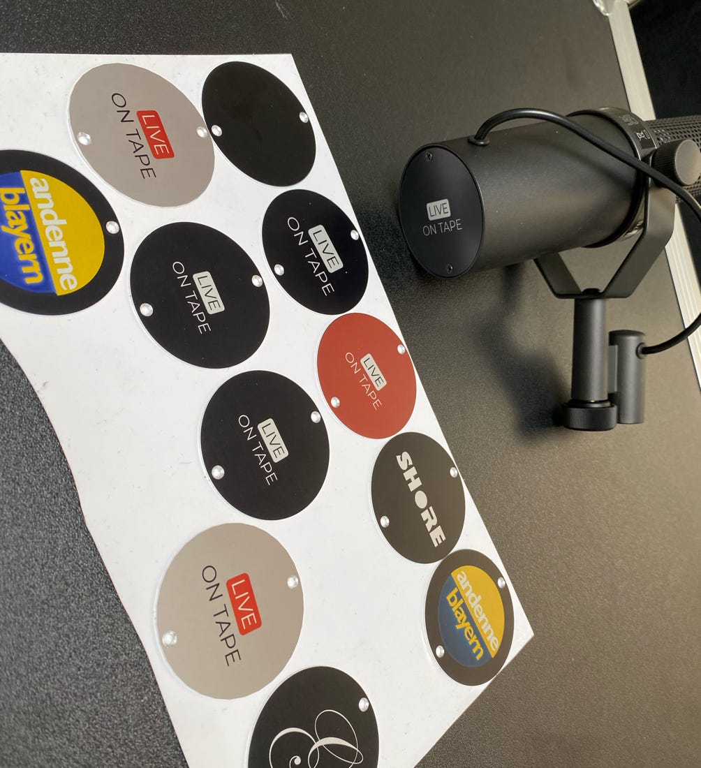 Bedruckt in vielen Fraben und Möglichkeiten SM7B Back Plates